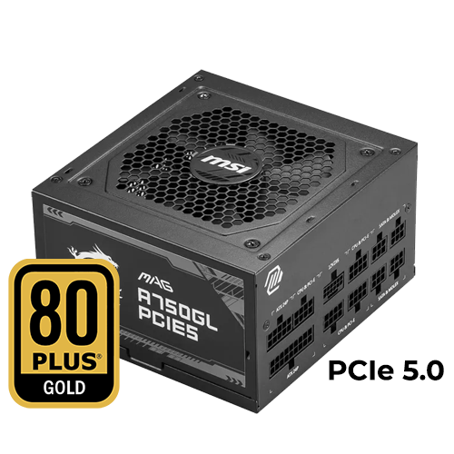 MSI MAG A750GL 750W ATX 3.0 GOLD (Full Modular)
